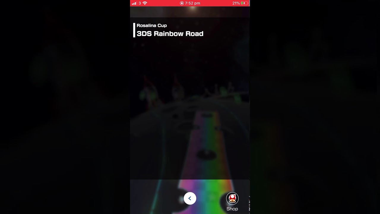 Mario Kart Tour - 3DS Rainbow Road