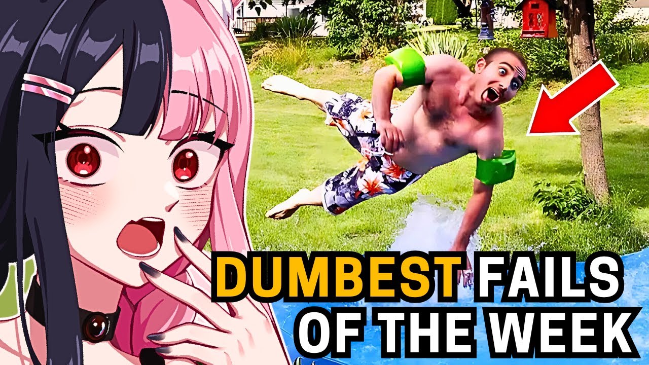 Попробуйте НЕ смеяться над этими фейлами 🤣 | Реакция VTuber