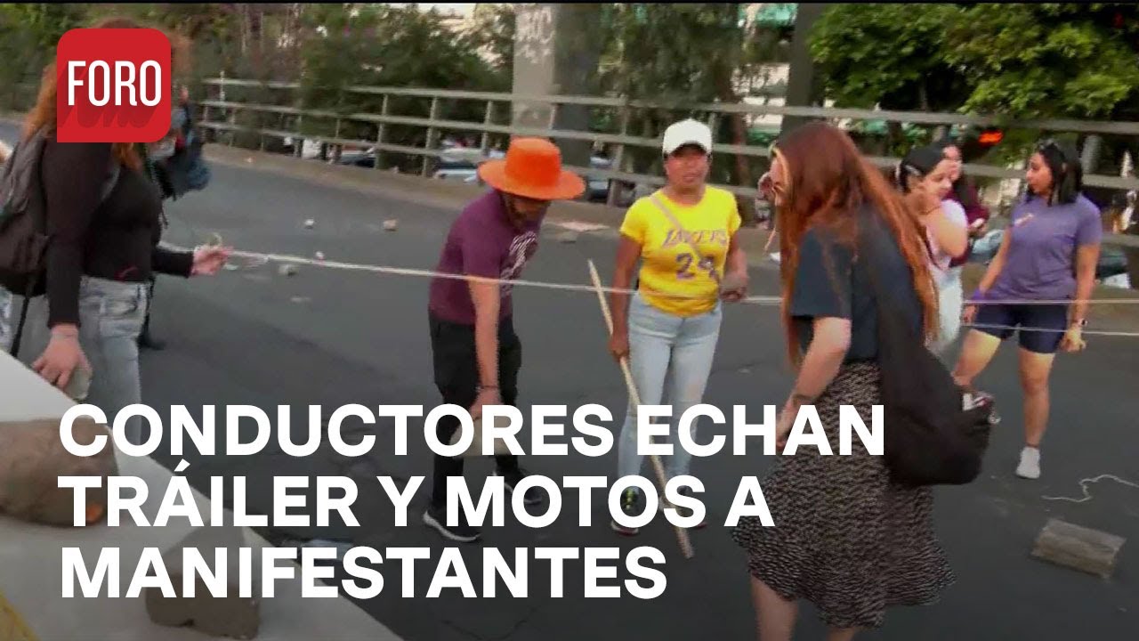 Bloqueo en Periférico por menor abusada lleva más de tres horas - Las Noticias