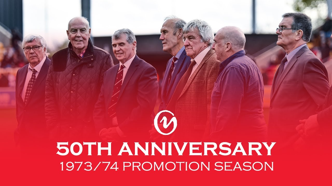 50th Anniversary of 'Boys of 74' Promotion Season | 1973/74 Squad Visit York City vs Woking