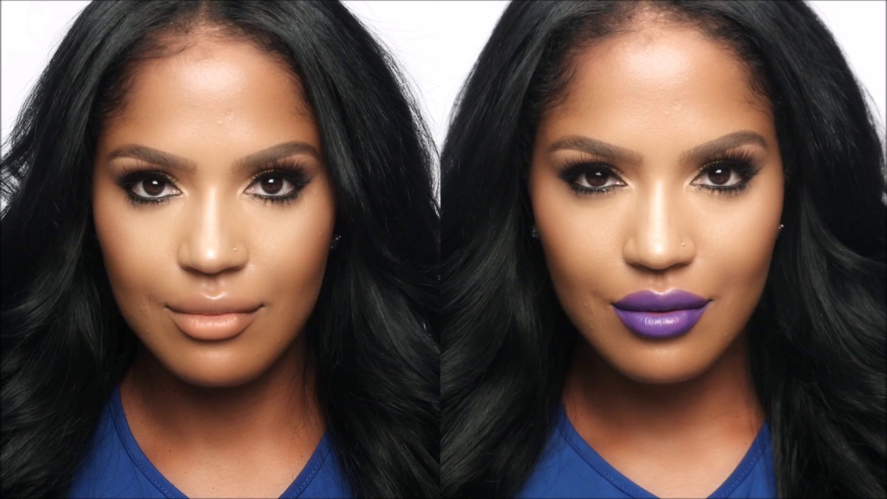 How to rock NYX Liquid Suede: Amethyst| makeupbyshayla
