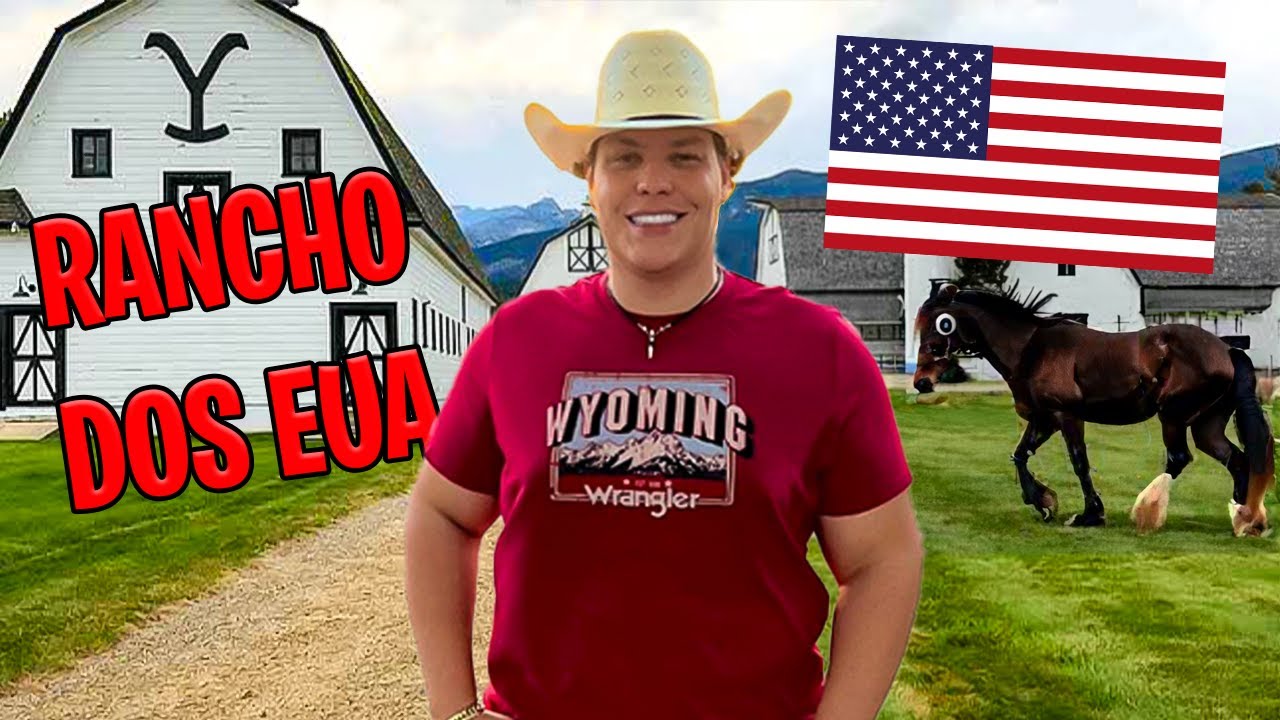 CONHECI UM DOS MAIORES RANCHOS DOS EUA!!!