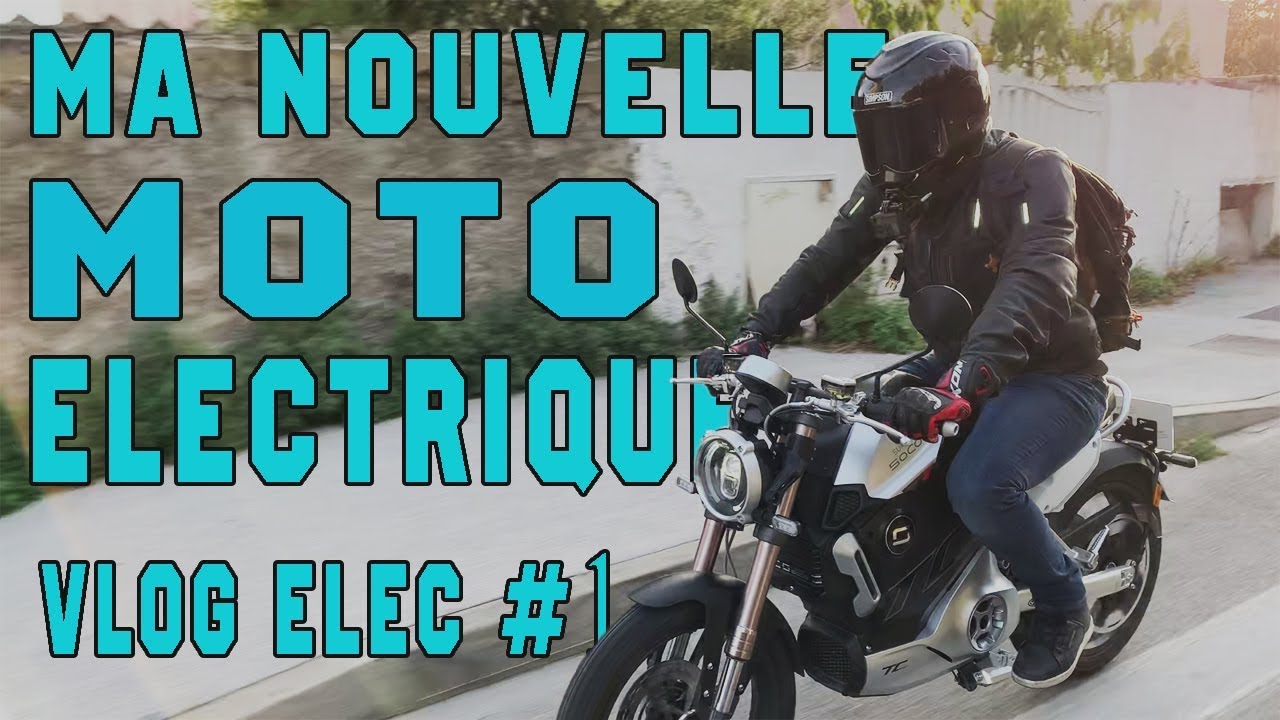 J'AI UNE MOTO ELECTRIQUE ! Super Soco Tc Max