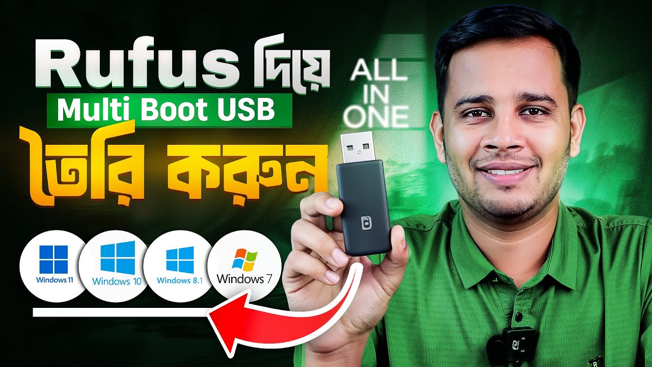 🚀 Multi Boot Pendrive Setup Using Rufus | Install Multiple OS on One USB | Multi Bootable USB