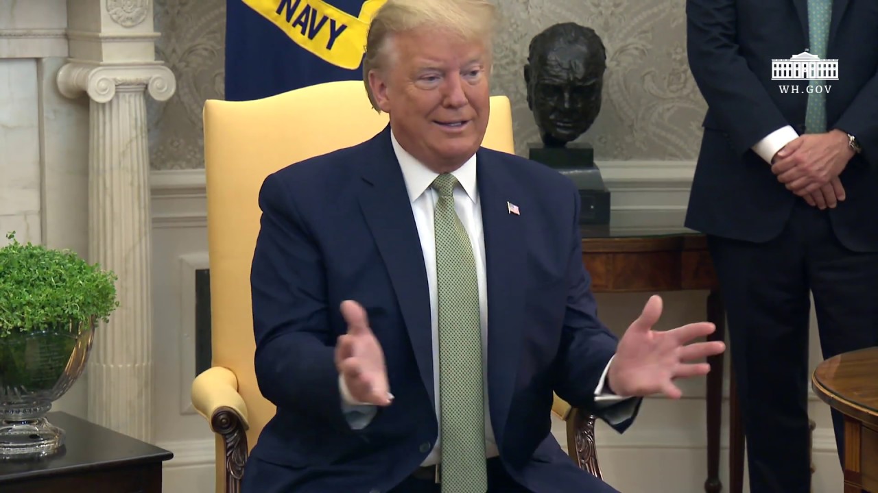 President Trump Participates in a Meeting with the Prime Minister of Ireland