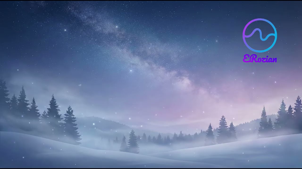 Starlit Winter Slumber | Deep Sleep Music for Winter Nights, Relaxation & Stress Relief • ERozian