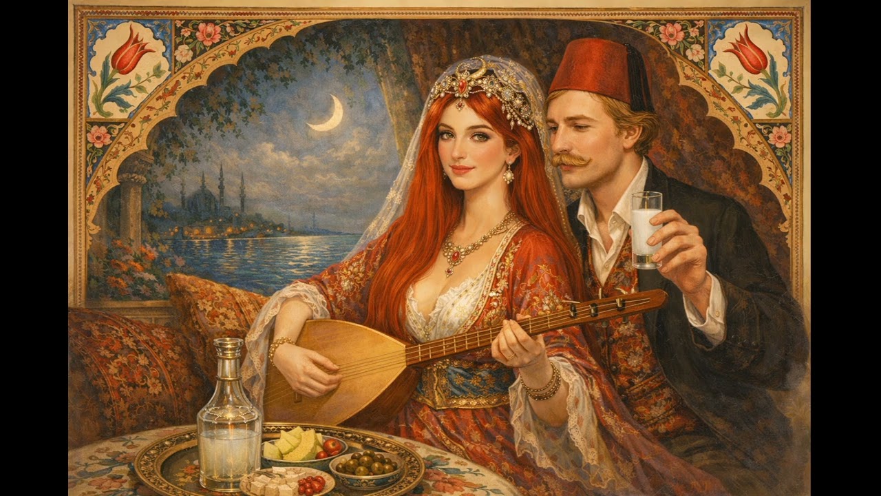 Ottoman Ghazal of Rasih Bey - Müjgân müjgân üstüne 