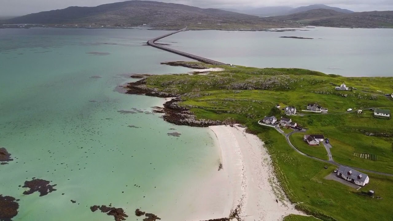 Eriskay beaches by drone