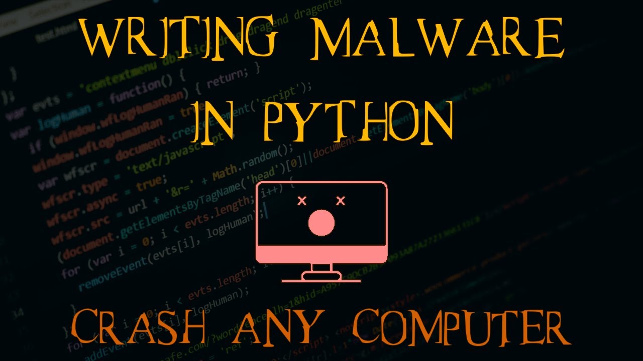 Writing Malware with Python Part 7 - Crashing a Computer