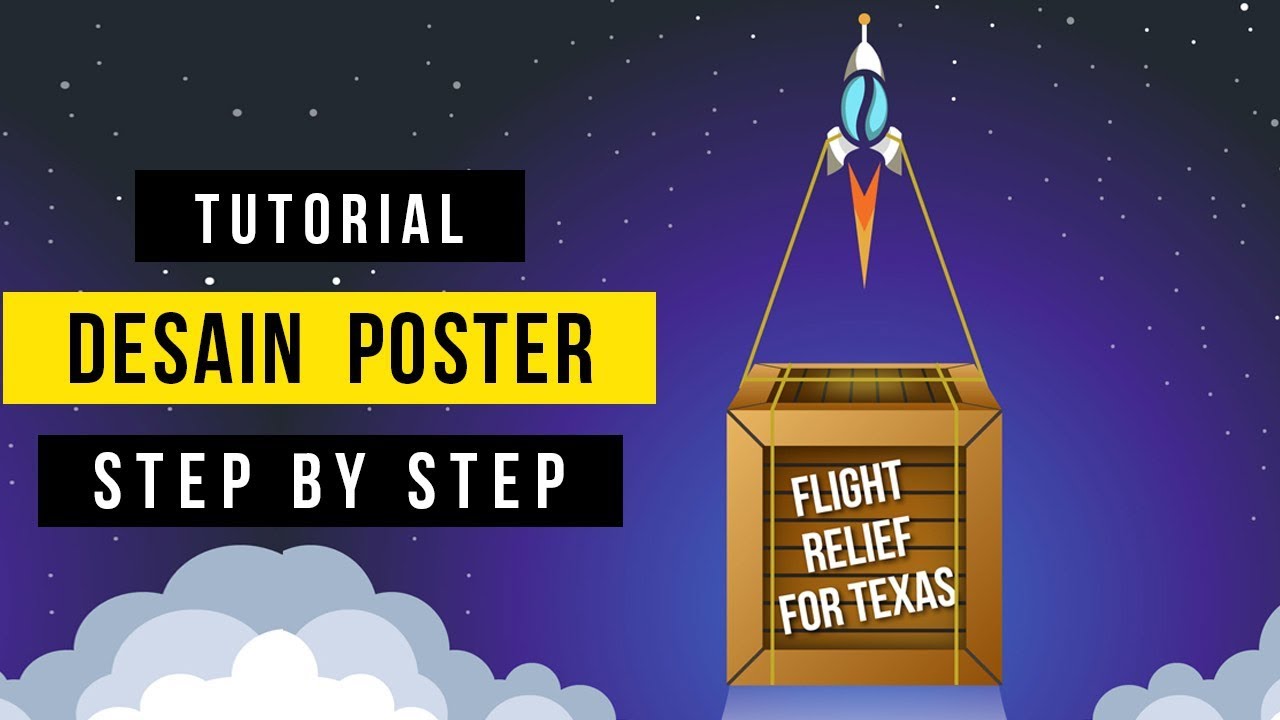 Mendesain Poster Keren dengan Pen Tool di Adobe Illustrator - Bahasa Indonesia