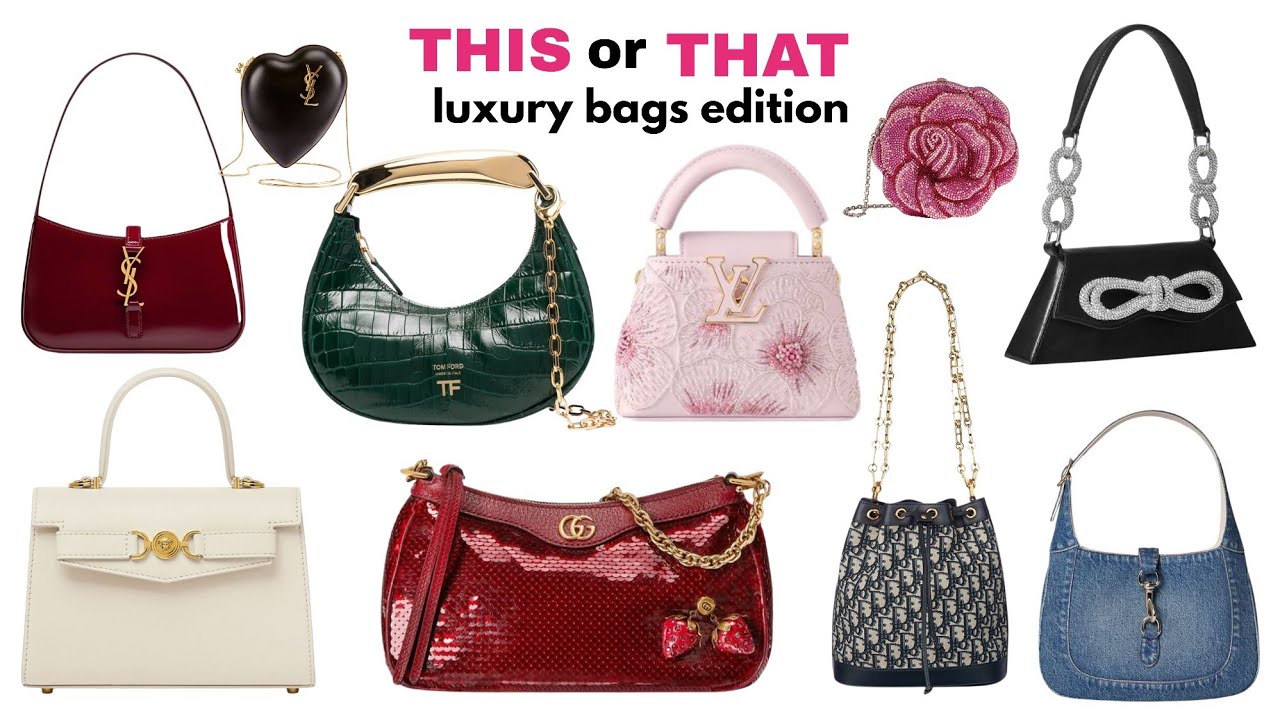 Pick your favourite luxury bags | This or That | luxury handbags edition 👛👜