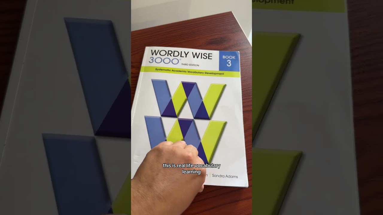 Wordly Wise 3000 Vocabulary Workbook Review