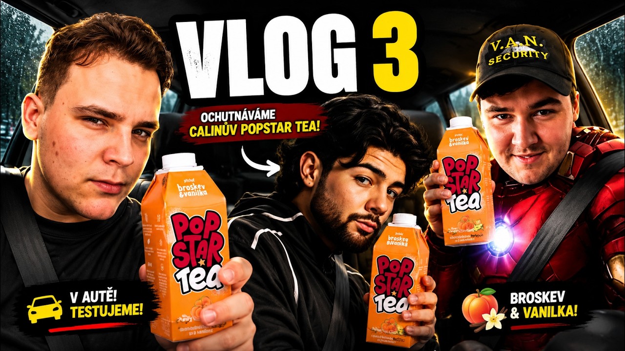OCHUTN&Aacute;VKA POPSTAR TEA S @EMIL__CZ l VLOG EP.3 @calinpan