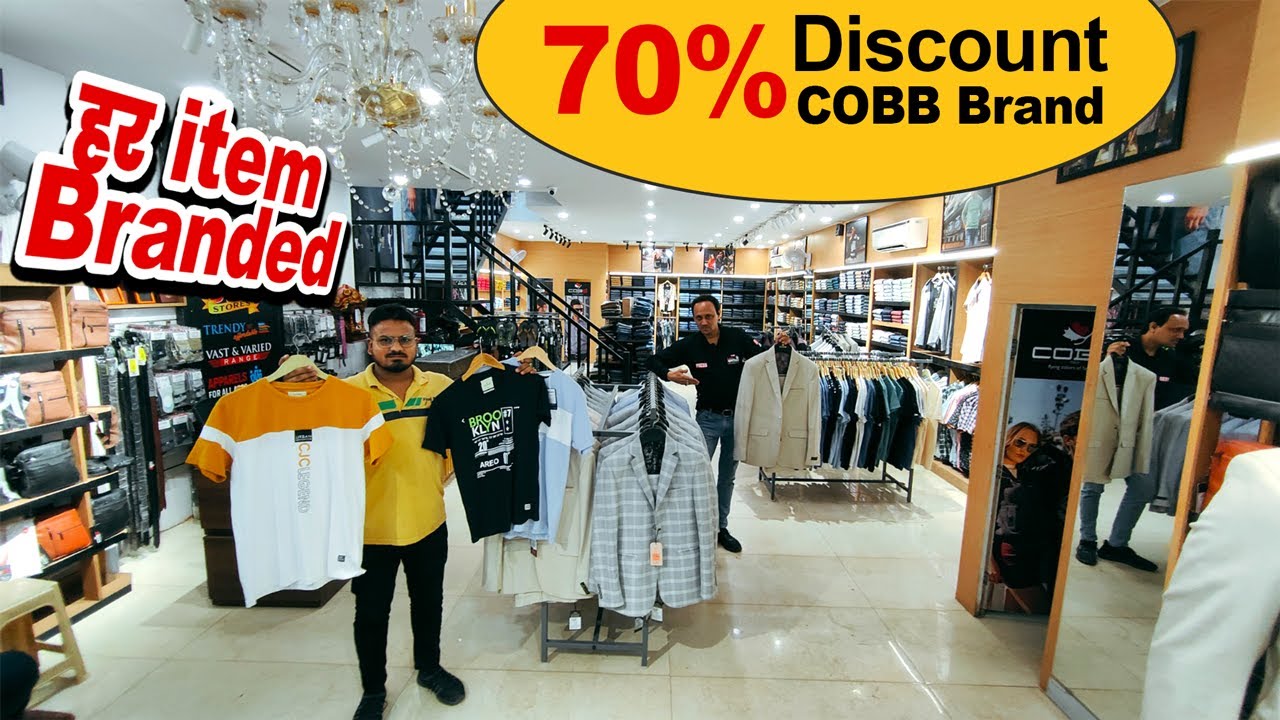 शानदार ब्रांड पे धमाकेदार Discount 70% | COBB Moradabad | Branded Clothes in Cheap Price