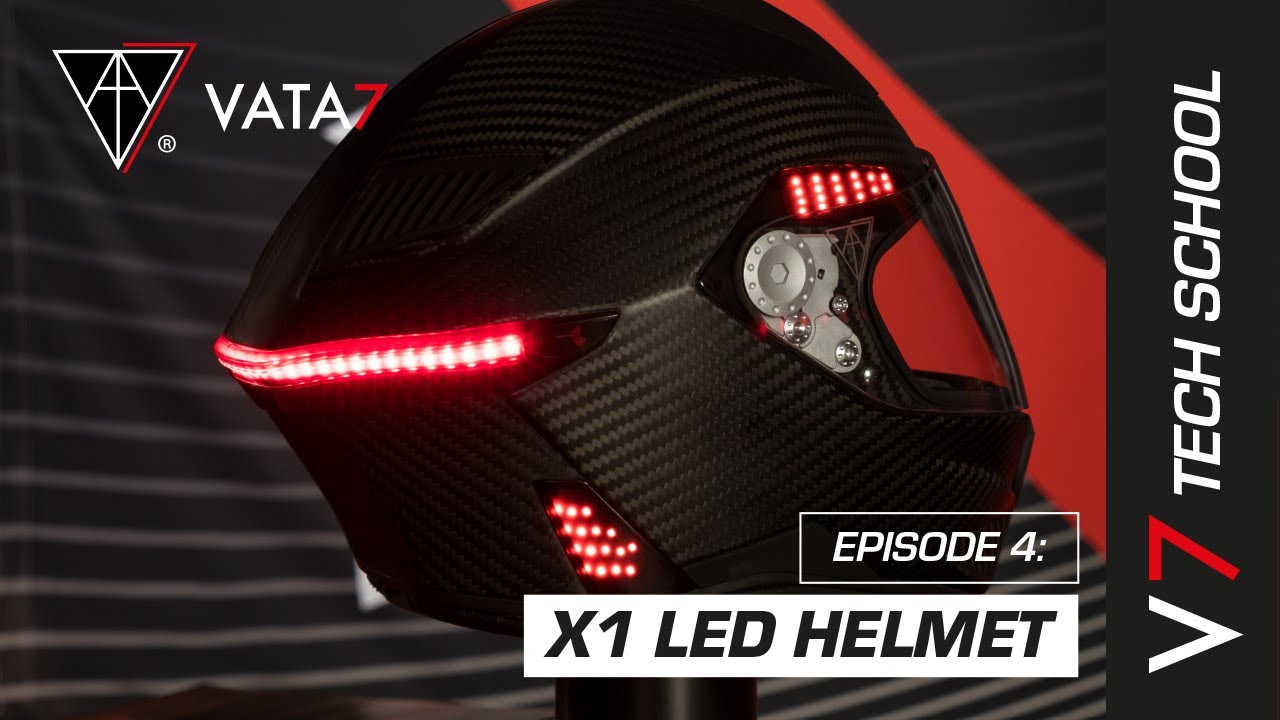 𝐕𝐀𝐓𝐀𝟕 X1 &lsquo;Speed & Light&rsquo;  LED Helmet | 𝐕𝐀𝐓𝐀𝟕 𝐓𝐞𝐜𝐡 𝐒𝐜𝐡𝐨𝐨𝐥 𝐕𝐢𝐝𝐞𝐨 | 𝐄𝐩𝐢𝐬𝐨𝐝𝐞 4