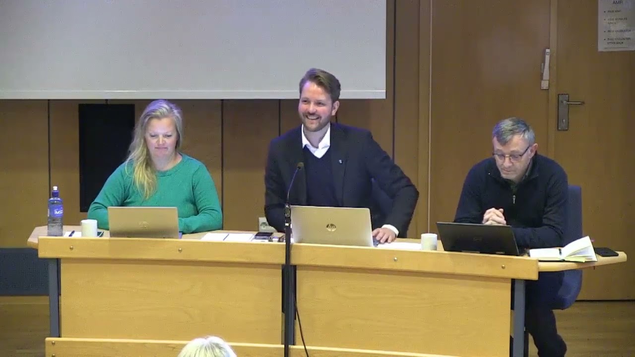 Kommunestyremøte 26. oktober 2023