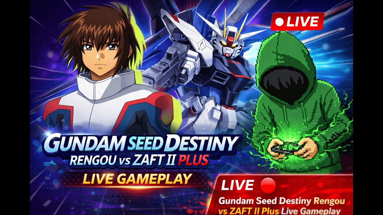 LIVE  Gundam Seed Destiny Rengou vs ZAFT II Plus Live Gameplay