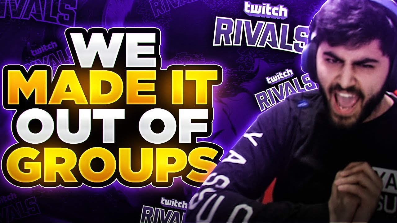 Yassuo | WE MADE IT OUT OF GROUPS!!! TYLER YOU'RE NEXT! (Twitch Rivals Day 2)