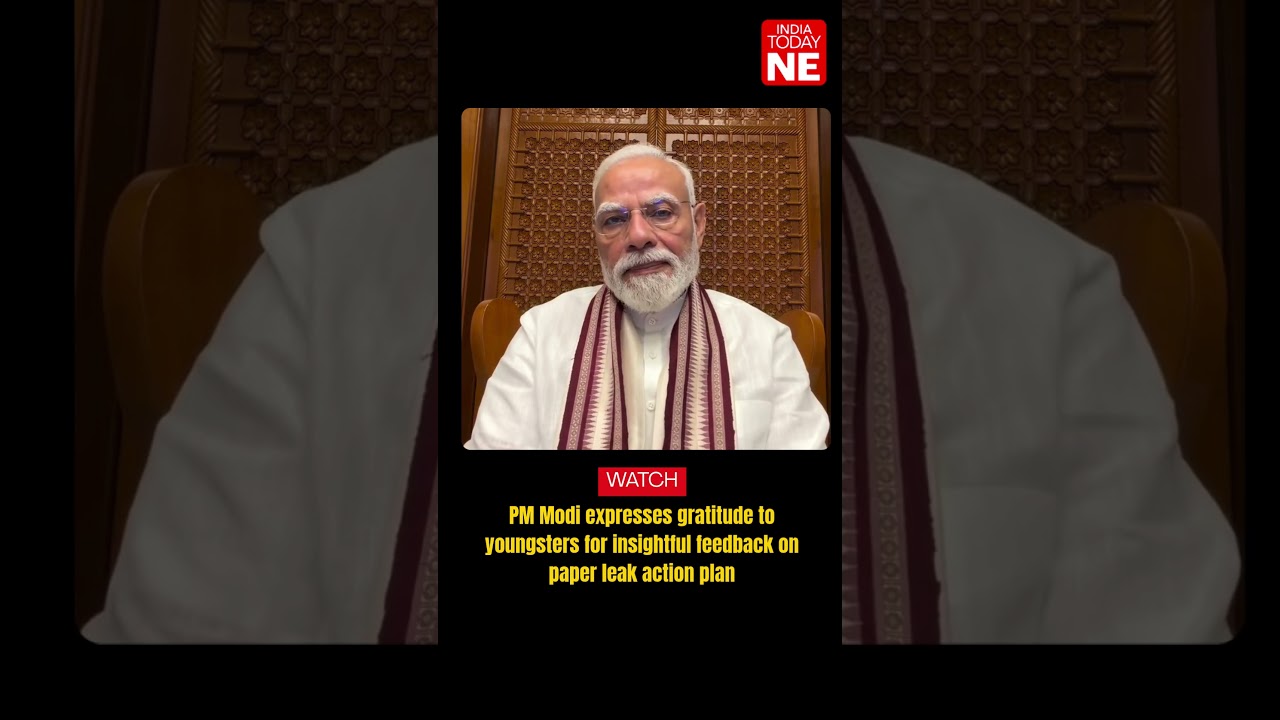 PM Modi expresses gratitude to youngsters for insightful feedback on paper leak action plan