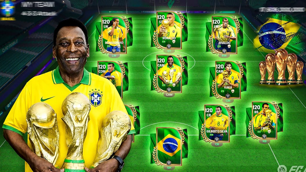 Brazil - World Cup Winners Squad! FC Mobile