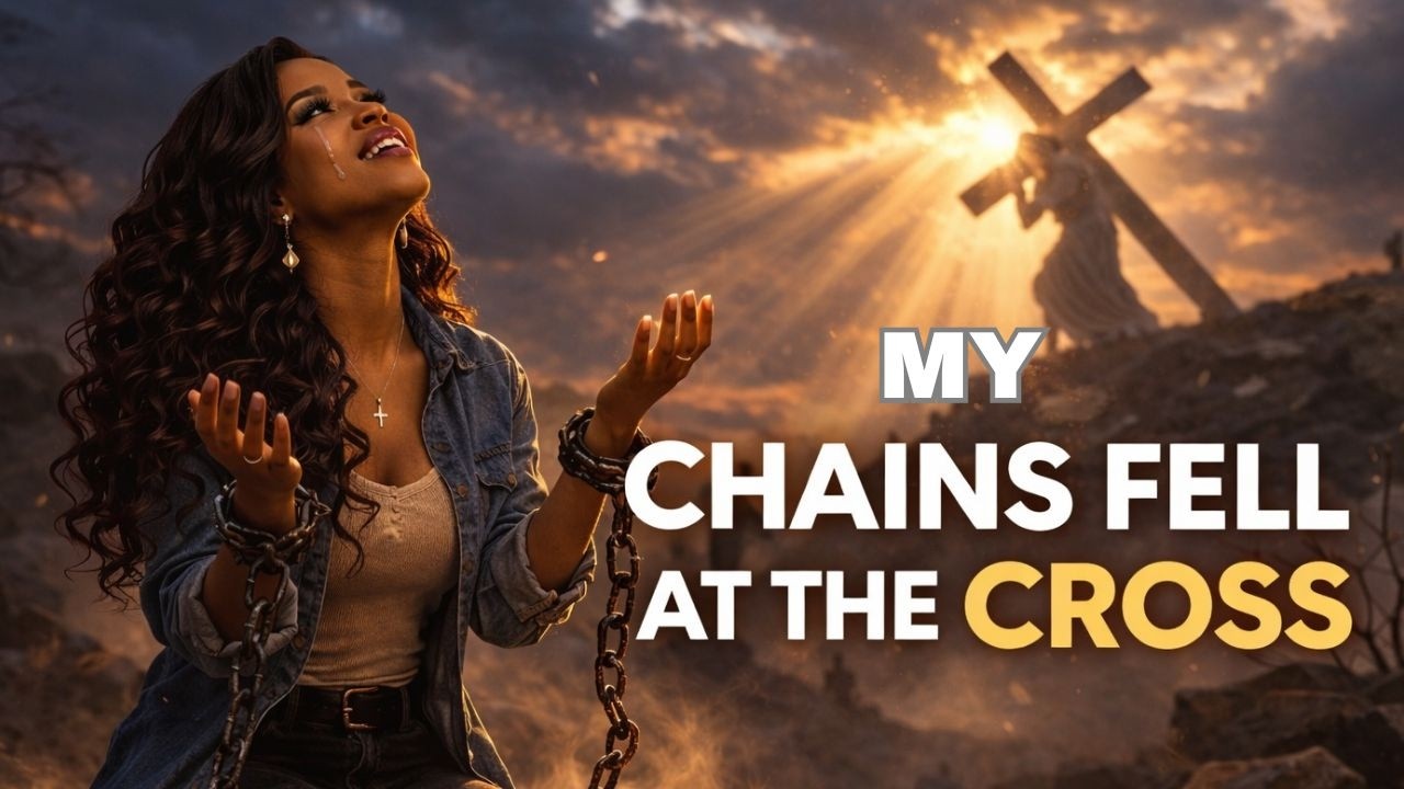 My Chains Fell at the Cross | Powerful Easter Worship Song About Freedom in Jesus