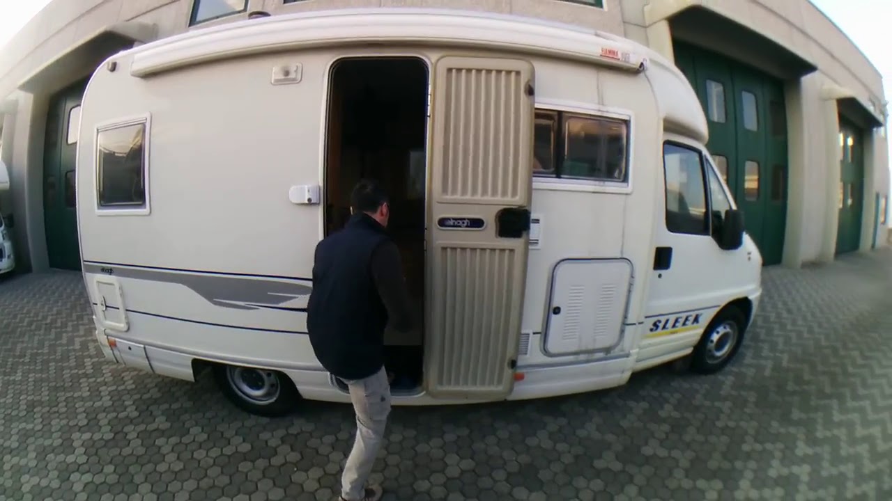 ELNAGH SLEEK 541: CAMPER SEMINTEGRALE 4 POSTI