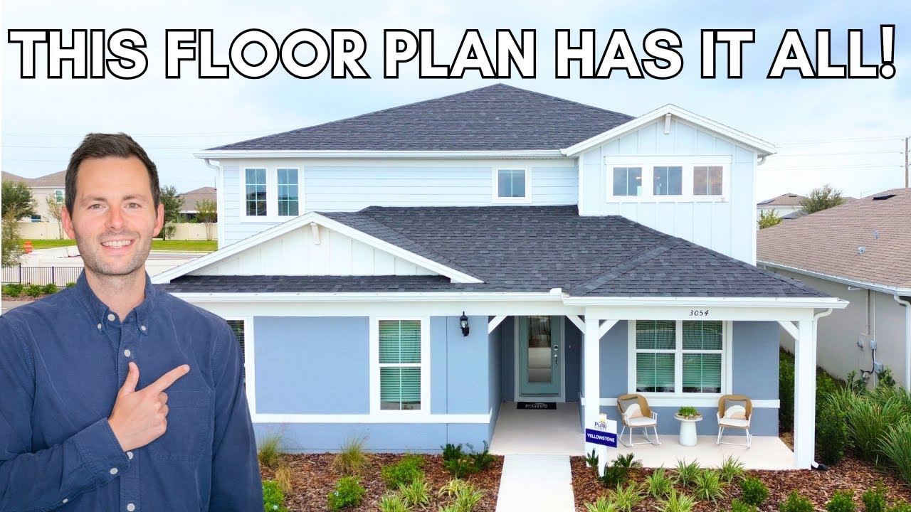 New Construction Homes Orlando Florida | Yellowstone Floor Plan | Pulte |
