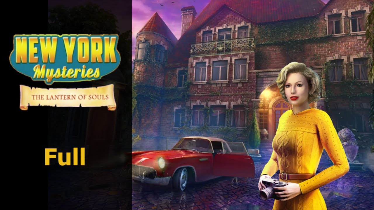 New York Mysteries 3, The lantern of souls, Full walkthrough