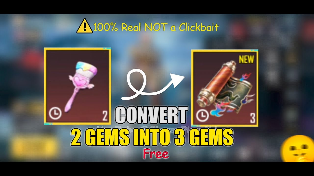 Pubg Ultimate Pre-order Trick to convert 2 Gems into 3 Gems Free 😱 | PUBG MOBILE | BGMI