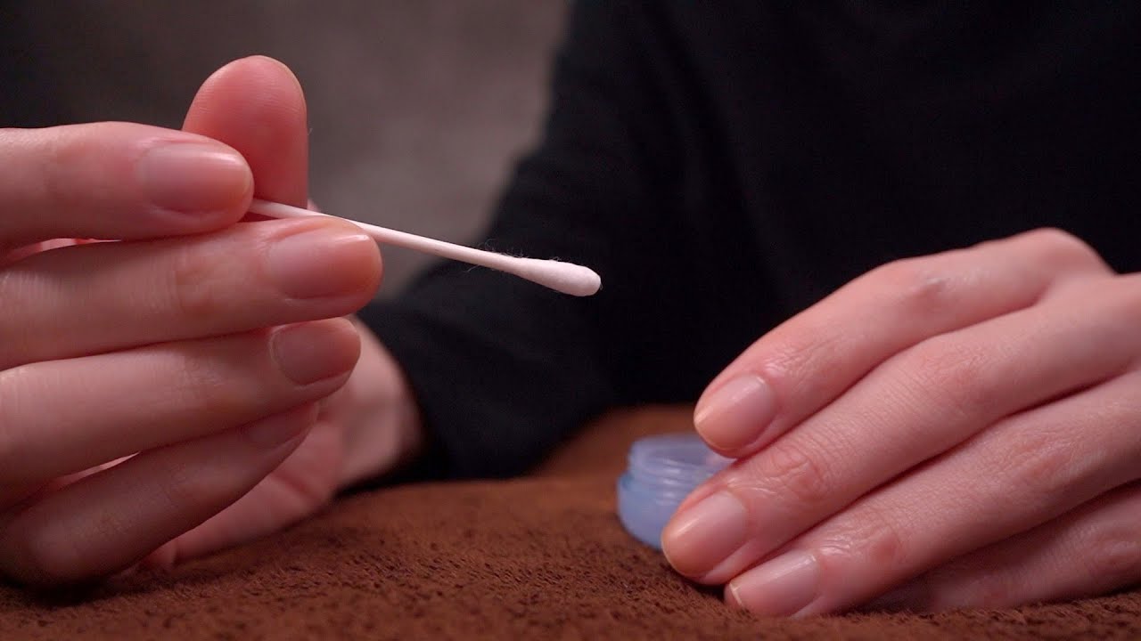 [ASMR]Чистка ушей во время сна - Ear cleaning While You Sleep(No Talking)