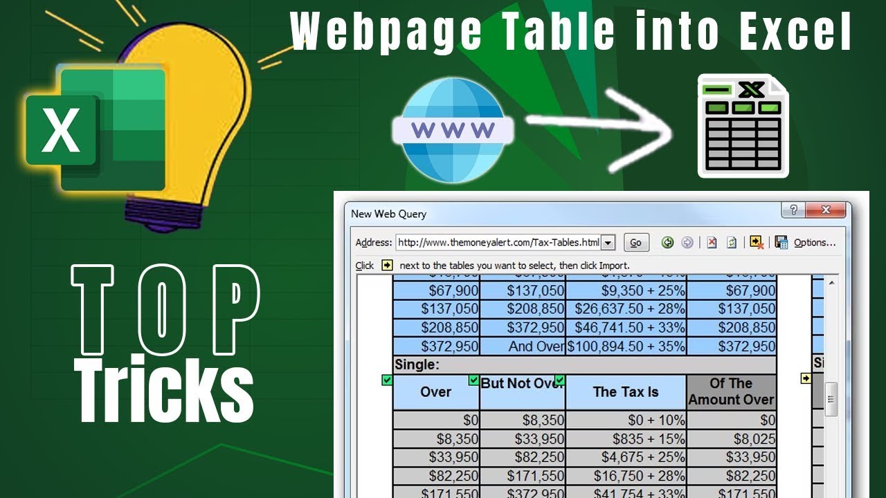 Import Website Data into Excel in 2025 | Scraping Tricks | Advanced Excel