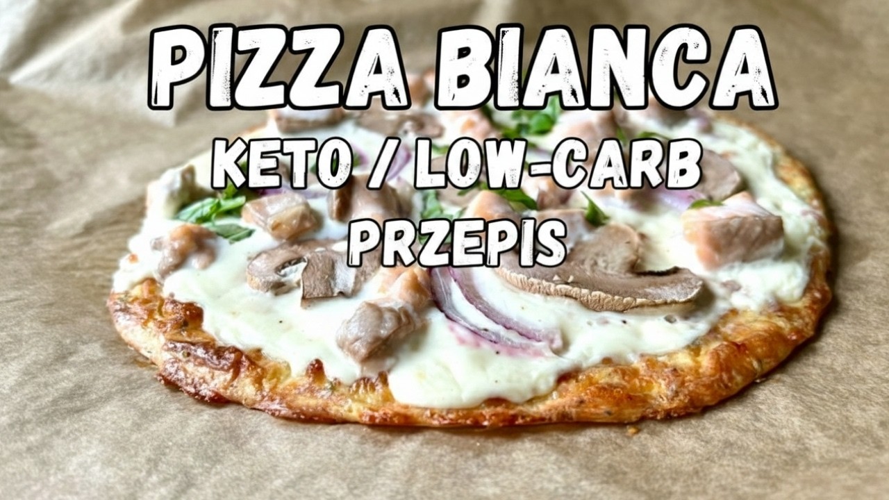 Pizza Bianca LOW CARB – tak dobrej pizzy na diecie się nie spodziewałam