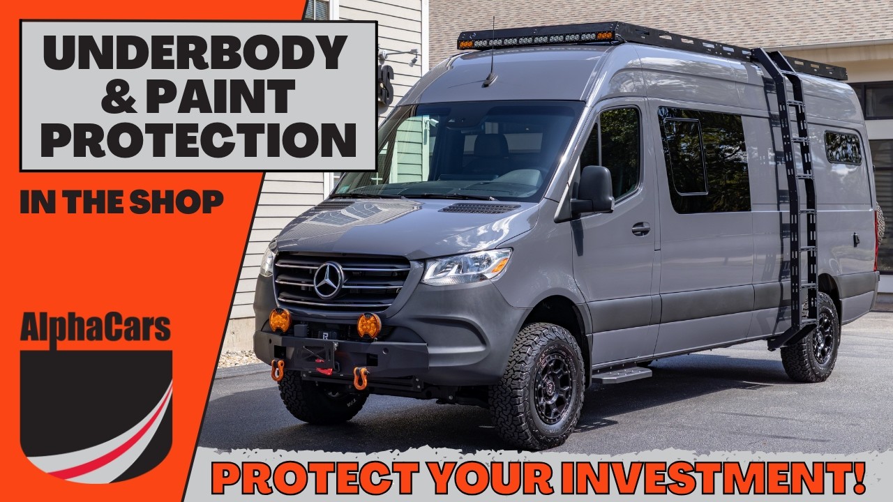 Кемпер для Mercedes Sprinter: обработка антикоррозийным составом Waxoyl и керамическая защита лак...
