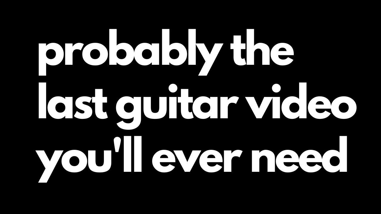 How to reach your full potential as a guitarist