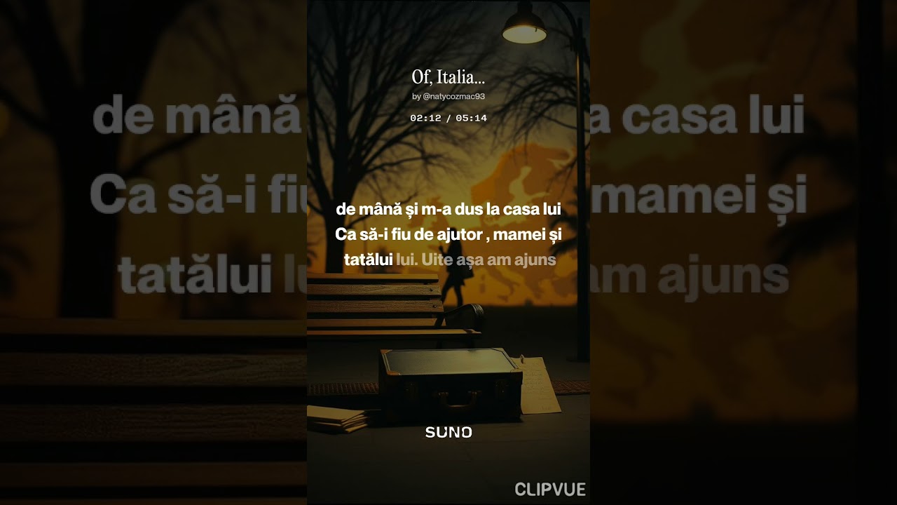 Of, Italia    ByNatyCozmac lyrics.  AI music