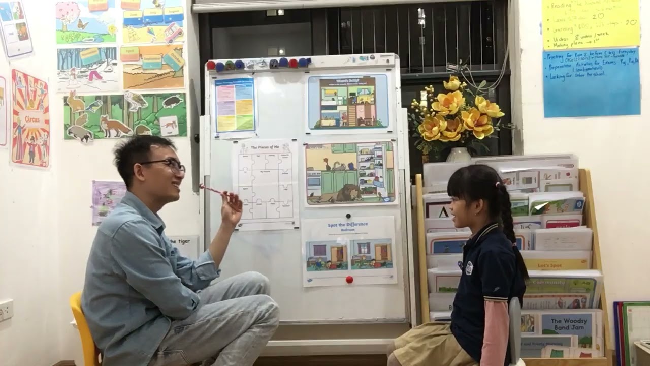 R4 Class / Middle Progress Speaking Test / Quynh Chi / R6 Indigo