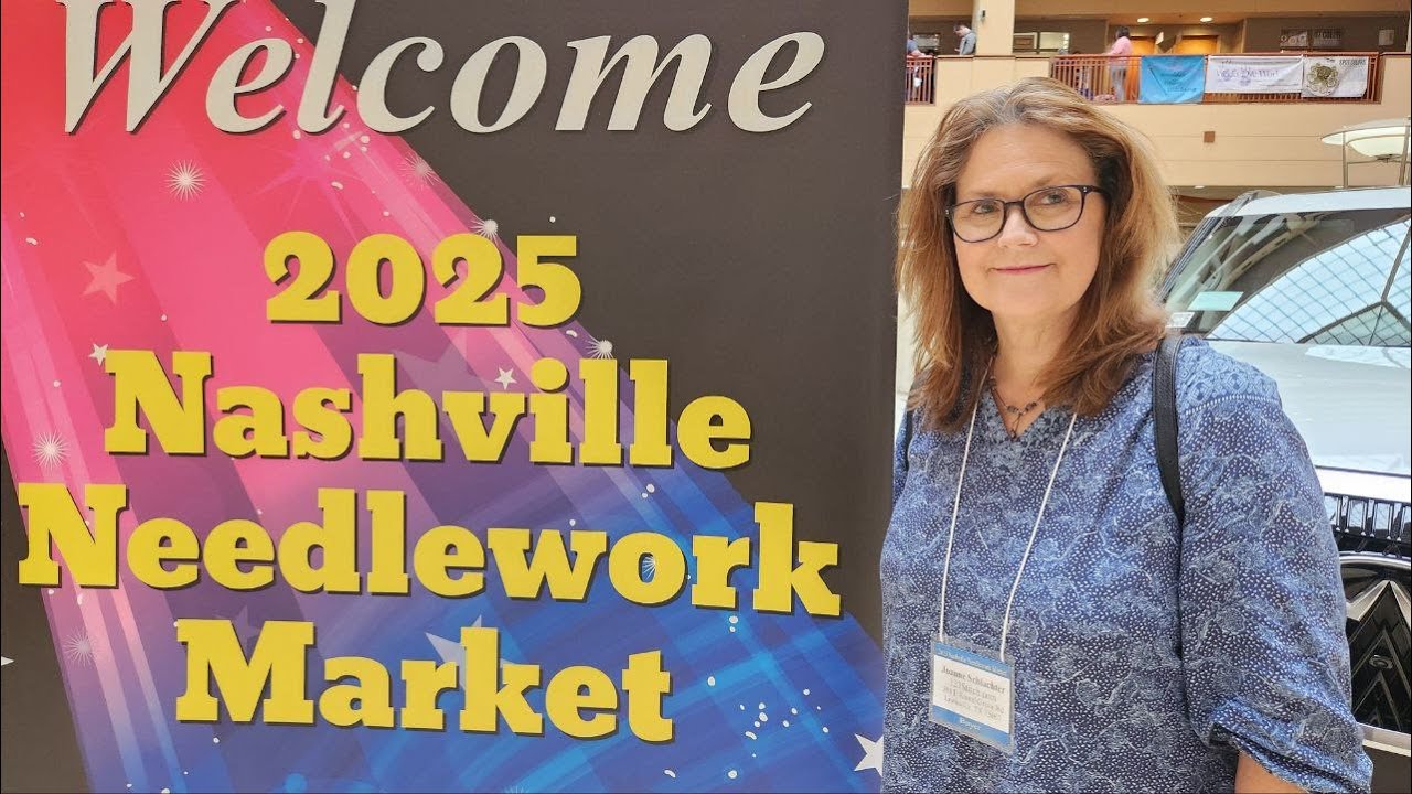 Getting ready to shop at the 2025 Nashville Needlework Market!