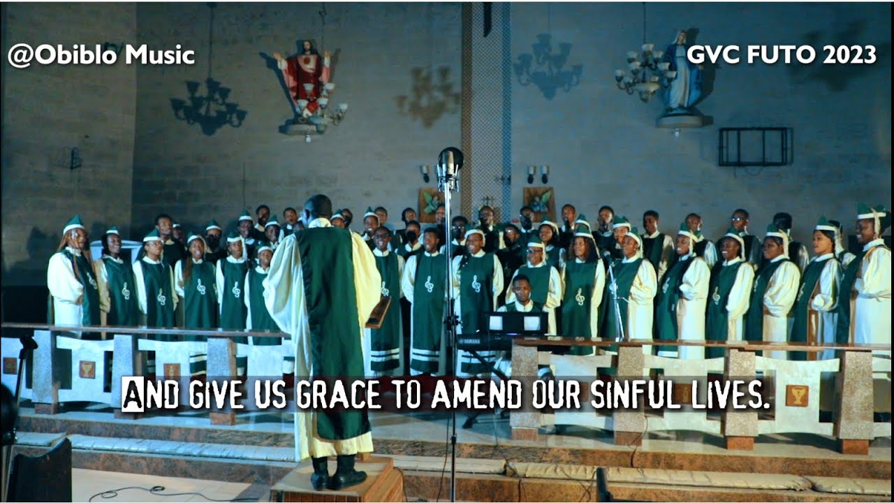 Lord for thy tender mercy's sake | Divine mercy Sunday || amazing live performance by GVC FUTO