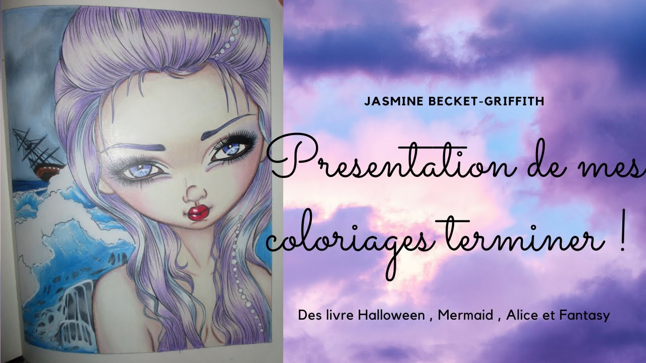 présentation de mes livre Jasmine Becket-Griffith