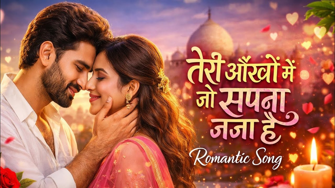 तेरी आँखों में जो सपना सजा है | Romantic Hindi Song | Love Melody 4K