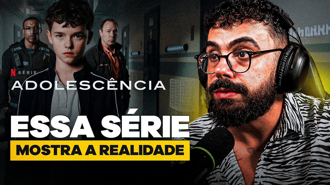 A VERDADE sobre a SÉRIE ADOLESCÊNCIA da NETFLIX | CORTES do EDSON CASTRO