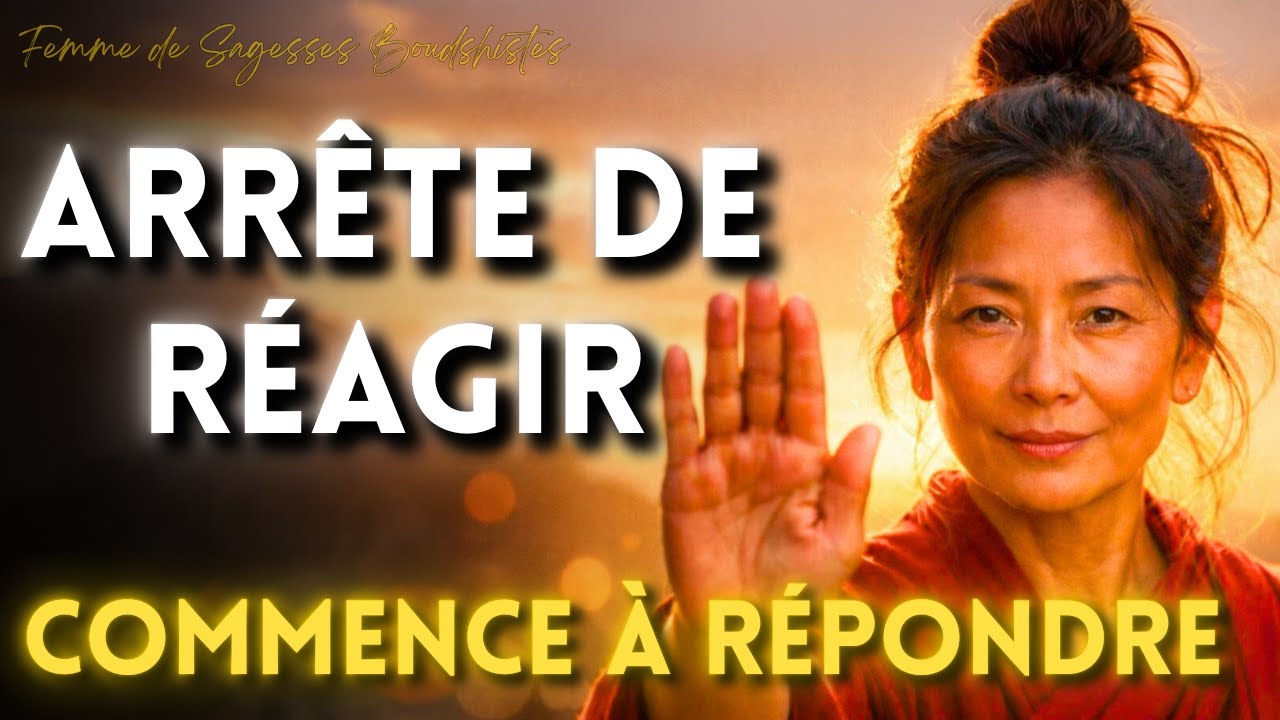 Arrête de réagir, commence à répondre | Le voyage vers ta paix intérieure
