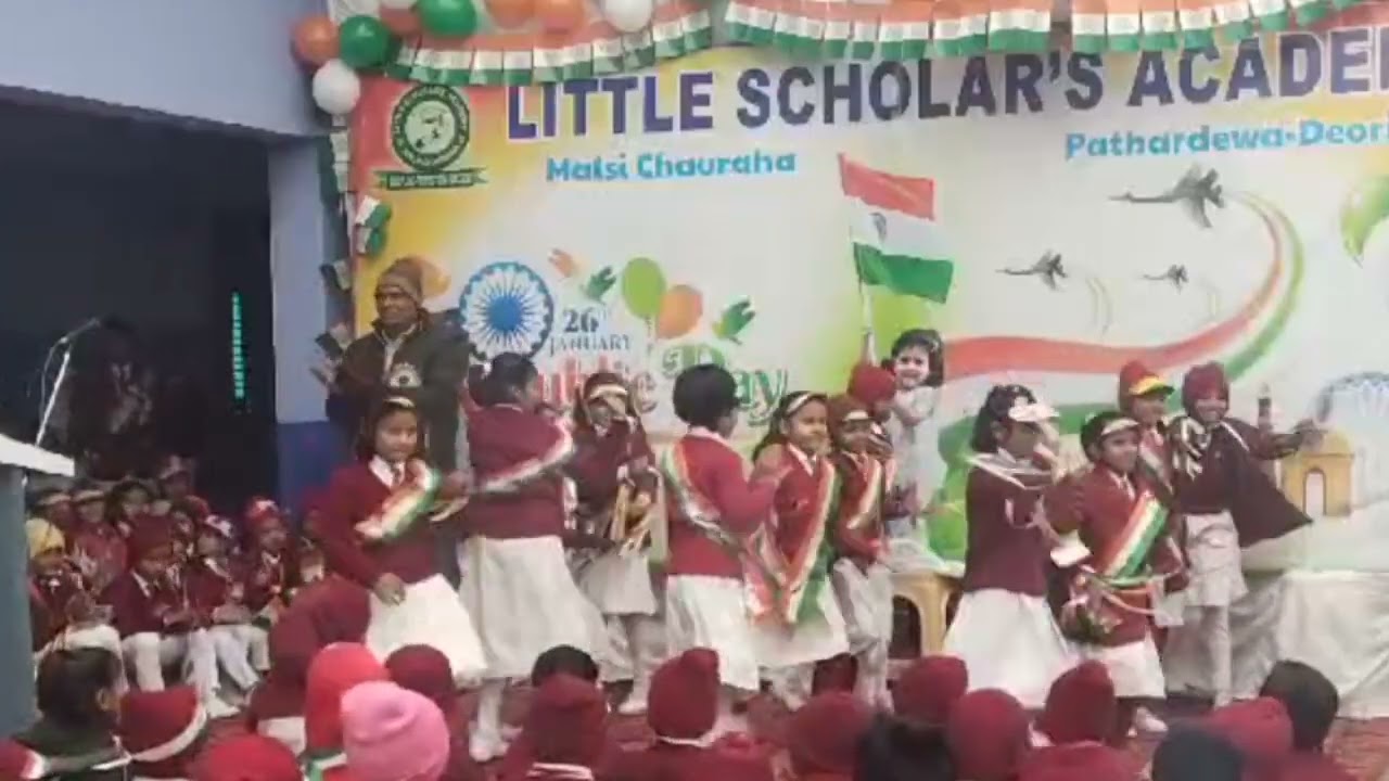 26 January 2024 | Cultural programme | Little Scholars Academy| Happy Republic day