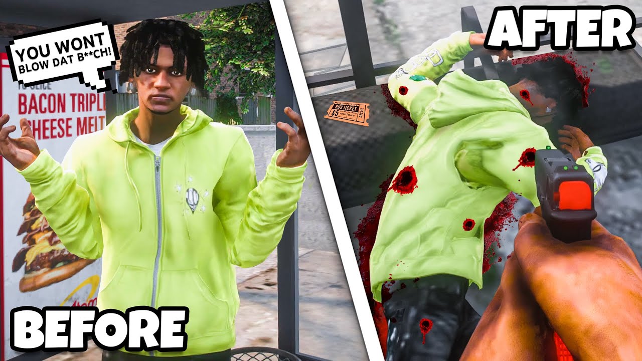 I Caught My OPP LACKING at the BUS STOP In GTA 5 RP..