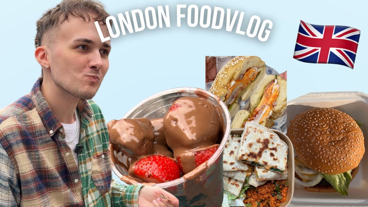London Foodvlog! Burger, Borough Market, Hype Schoko Erdbeeren und mehr