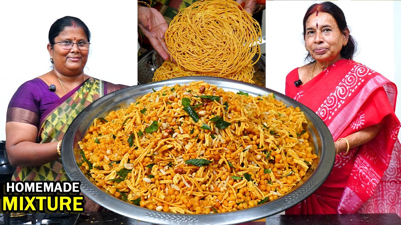 மிக்ஸர் செய்ய இந்த சீக்ரெட் தெரிஞ்சா நீங்களே மிக்ஸர் கடையே வைக்கலாம் | Tasty Mixture Recipe in Tamil