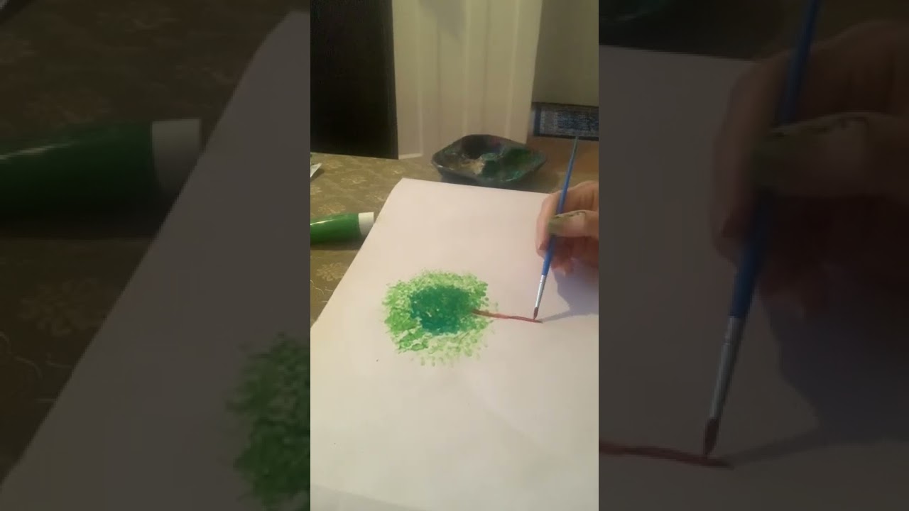 Tree painting