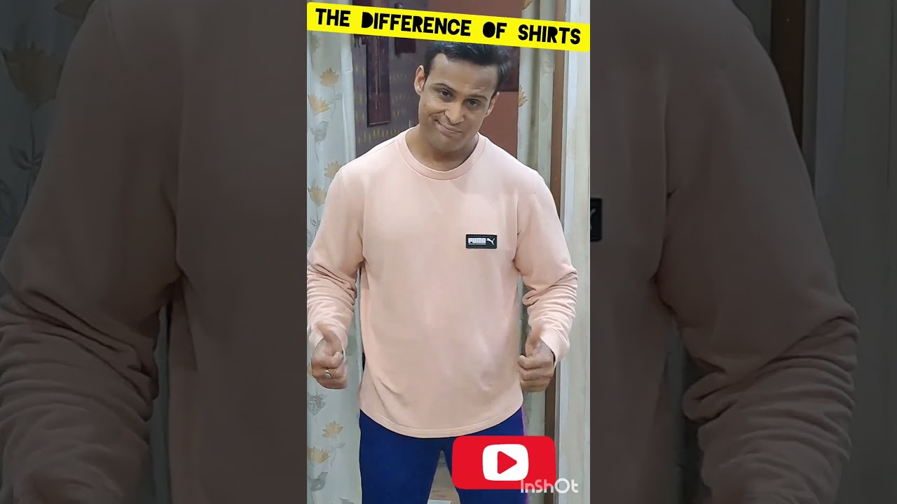 Full Size t-shirt Vs Half Size |Body Difference |Motivation #shorts # bodybuilding