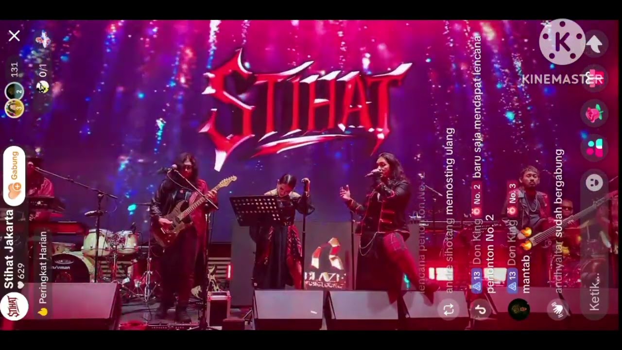 Stihat classic rock night live at TikTok Blaze Jakarta 11.02.2026