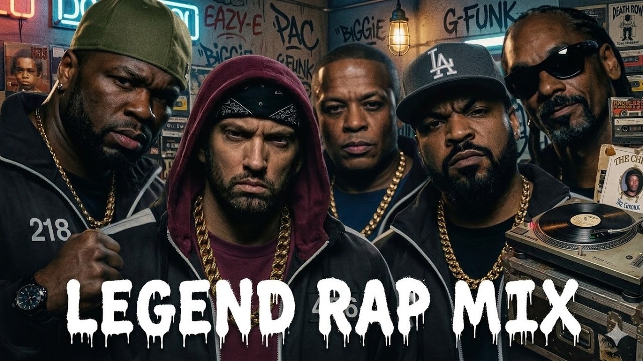 Old School 90s 💥 Eminem & Snoop Dogg,Tyga, 50 Cent, Dr Dree, Ice Cube, Juicy, Drake, Cover Style 🎤